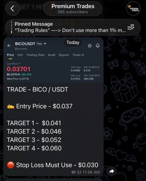 A screenshot of an Instagram post that shows a trading dashboard, which has a "target" field and two options - one for target 1 at $20,400 or target 2 at $5,200. There are also five sub-targets numbered from 1 through 5 with different targets each, along with their respective entry prices ranging between $0.07 and $0.47. The post indicates that the user can use this strategy to achieve a target value of $20,400 or $5,200 if they choose one or any of the five available targets.