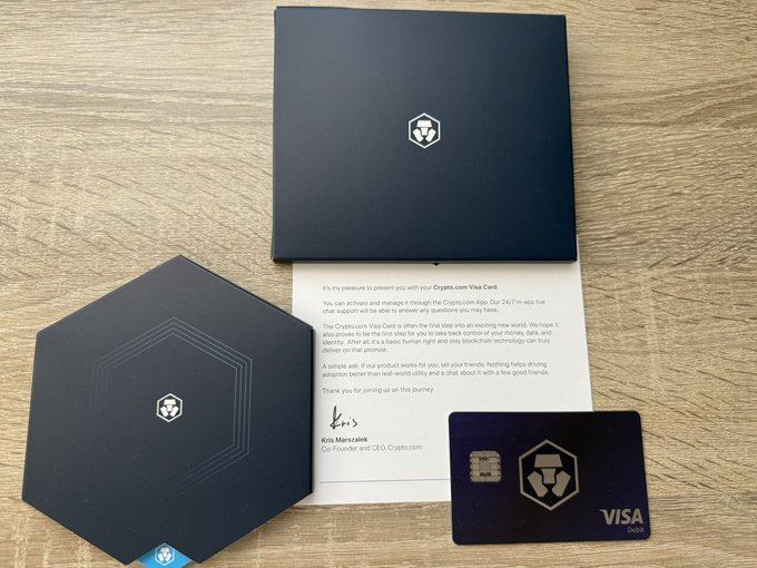 The Crypto.com Visa Card "Crypto.com Visa Card" "Kris Marszalek, Co-Founder and CEO, Crypto.com"