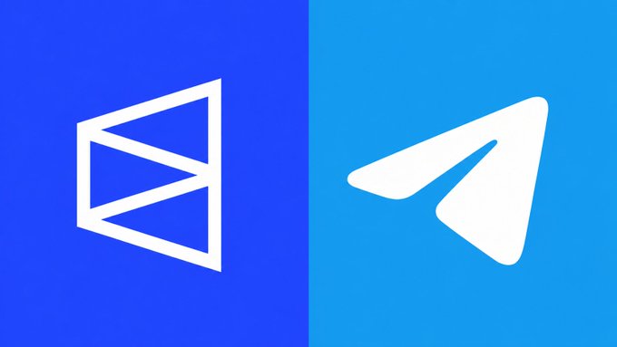 The image features a blue square with a white triangle inside, accompanied by an arrow pointing towards the triangle. The text "hot take" suggests that there might be some information or advice related to the image. The caption reads, "hot take: polymarket is now on telegram At this point polymarket is everywhere imo gambling will only increase more ppl will use telegram for gambling more paid channels will start selling predictions & signals At the end of the day greedy ppl lose the most". This implies that there might be a connection between the image and the post about telegram, as both topics involve the use of telegram in some way.