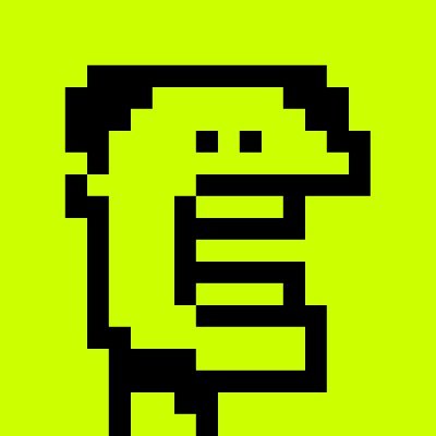A pixelated green number '3' logo on a bright yellow-green background.