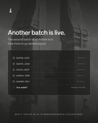 A dark-themed screenshot showing 'Another batch is live' with options for SUPER_ZINE, DEEP_ZINE, SAVVY_WISE, GAMER_HUB, and a CHECK STATUS button.