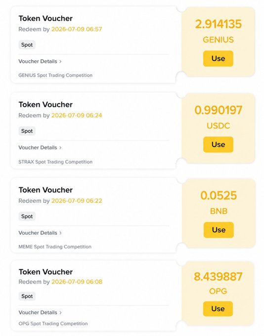 The image presents a list of four different rewards provided by various cryptocurrencies such as Bitcoin (Genius), Ethereum (STRAX), and others that could be relevant for this discussion. The rewards are labeled next to each other, showing their unique attributes or benefits. They all serve the purpose of rewarding users for using their particular cryptocurrency exchanges or participating in certain activities.