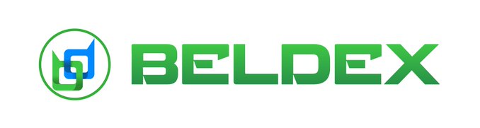 A logo image displaying the green "BELDEX" wordmark alongside a circular blue and green emblem, representing the Beldex cryptocurrency brand featured in the post about its BNS (Beldex Name Service) that allows a single .bdx name to link multiple wallet and address types.