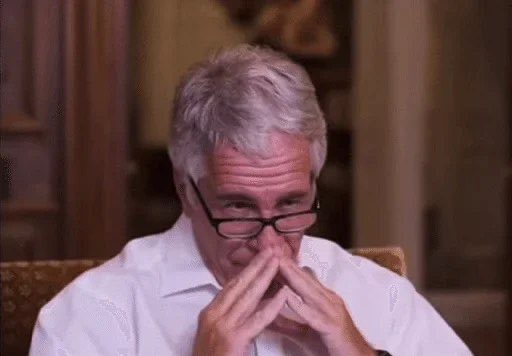 An older man with gray hair and glasses sits with his hands clasped over his mouth in a contemplative or anxious gesture, seemingly deep in thought or worry—possibly reflecting the anxiety of holding a risky, "irresponsibly long" position on Hyperliquid.