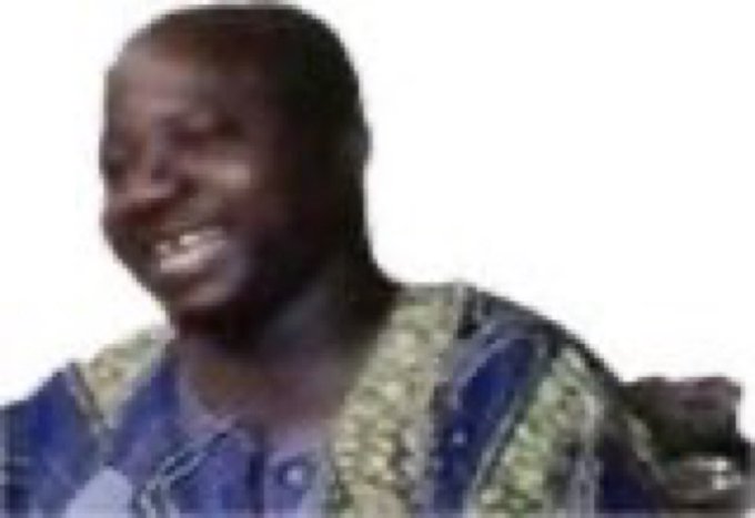 Low-quality meme image of a smiling person on a white background.