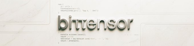 A screenshot displaying the stylized text "bittensor" with a "$TAO" ticker reference, overlaid on what appears to be code snippets related to a Python function. The image relates to the accompanying text about Bittensor ($TAO) and its 2026 outlook for subnets, highlighting the disappearance of extractors in the network.