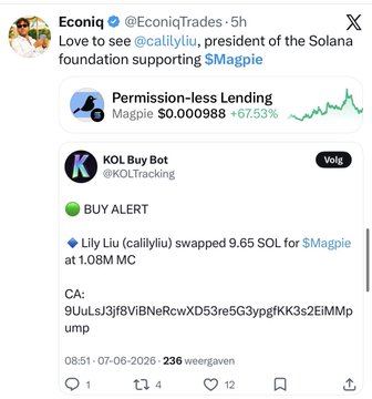 The image shows a social media post from someone named "EconIQ" who has retweeted a post about a scam involving fake accounts created in March. The post includes information about the scam, such as the names of the scammers and their website address. The post also mentions that the scammers have been working on it for two months but not the way you think they would do it.