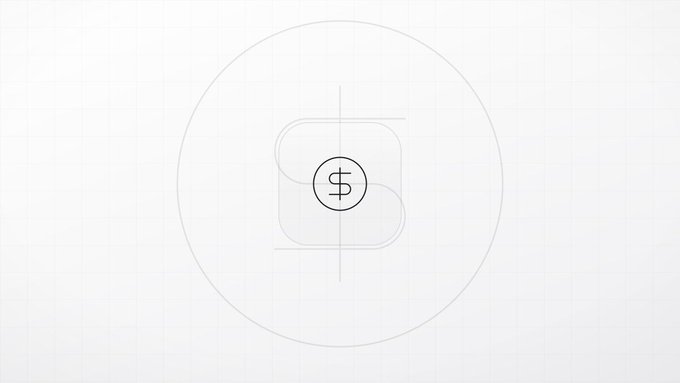 A minimal logo featuring a dollar sign inside a circle with interlocking curved lines, symbolizing the simplified, unified dollar balance experience that Lisk's USDL stablecoin provides to users. The clean, abstract design visually represents the seamless conversion between fiat and stablecoin that the accompanying post describes.