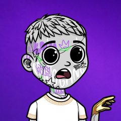 A cartoon illustration of a distressed-looking character with large eyes on a purple background, with the words 'YOU CAN DO IT!' written on his face.