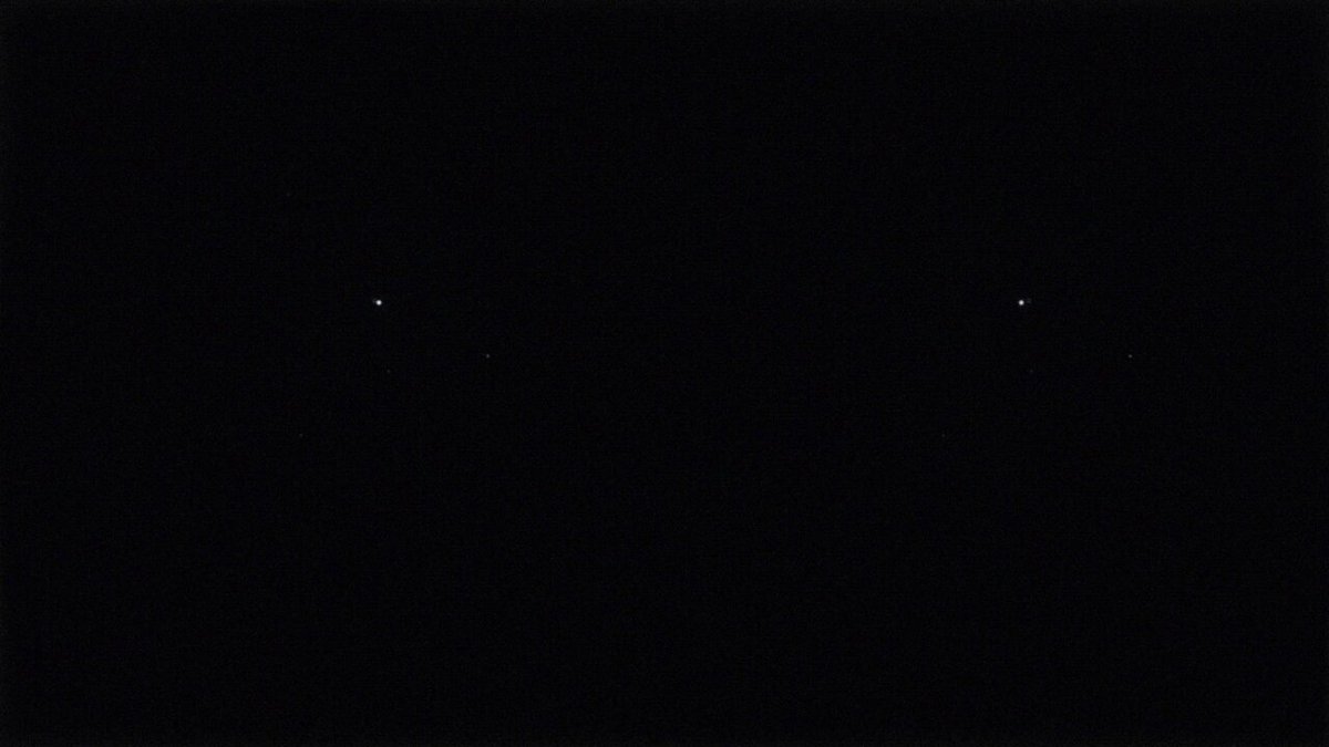 The image shows two stars floating in space against a black background. The focus of the image seems to be on these stars rather than any other objects or elements present in the scene. This could potentially be related to the discussion about interoperability in crypto, as the stars might symbolize the idea that different cryptocurrencies can work together and complement each other, just like how stars can coexist in space without interfering with one another. The image may serve as a visual representation of this concept or simply be an interesting scene captured by someone who wanted to include it in their post about interoperability in crypto.