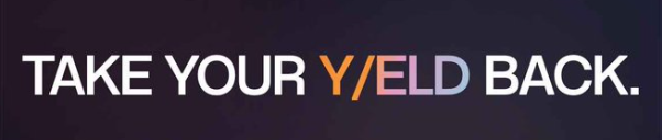 The image features a banner that reads "Take Your Yield/Eld Back." The text is written in white against a dark background, making it stand out prominently. The banner also includes an image of a yield sign with the words "You want yield" and "@solsticefi is built to deliver it in a simple and reliable way," which suggests that the company behind this banner is focused on providing high-quality yield management solutions for businesses.