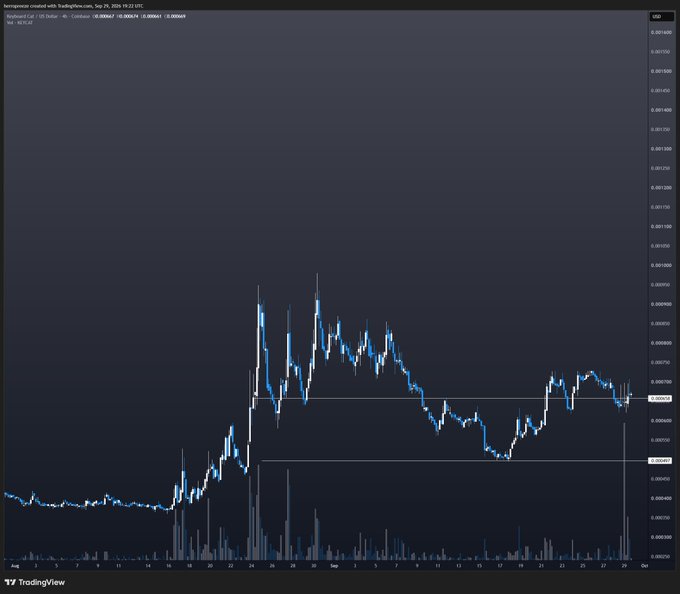 A TradingView financial chart displaying the price of the cryptocurrency token 'kengshib' (KENGSHI/USDT) over a daily timeframe.