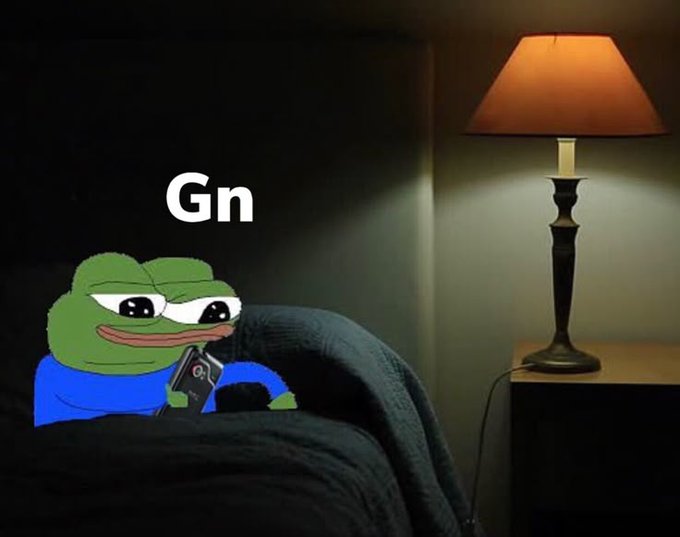 The image features two cartoon frogs sitting next to each other on a bed with blankets. One frog has a cell phone in its hand while the other is looking at something off-camera, possibly a book or a lamp. The background of the image shows a lamp and a wall, creating an atmosphere that suggests a cozy bedroom setting. The post about Web3 innovation talks about how new narratives may not be the driving force behind technological advancements but rather the infrastructure being built around them. This can be related to the scene in the image where the frogs are sitting on the bed with blankets, which could symbolize the development of a comfortable and user-friendly experience for those interacting with Web3 platforms like @useTria.
