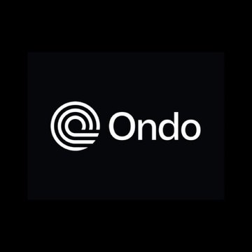 Minimalist logo for 'Ondo' featuring a stylized 'C' icon on a black background.