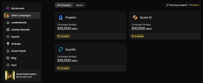 The image shows a user interface of an advertising dashboard for a new platform called @wallchain. The dashboard displays three different campaigns or posts, all of them positioned above each other. Each campaign has various aspects such as campaign status, budget, target audience, etc. In addition, there is also information related to the profiles of the campaigns displayed in the dashboard. The image includes an element that reads "@prophetmarketai" and another one that says "Opening the @wallchain platform dashboard presented a very promising scene for me personally. Knowing that each". This indicates that the user may have been focusing on multiple campaigns during the day, which is what @wallchain advertises.