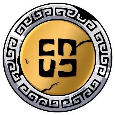 The image features a circular design with a gold center surrounded by black lines. The word "Nomisma" is prominently displayed within this circle, along with the phrase "Every financial revolution begins with infrastructure." The text is written in a modern font style that stands out against the gold background of the circle.