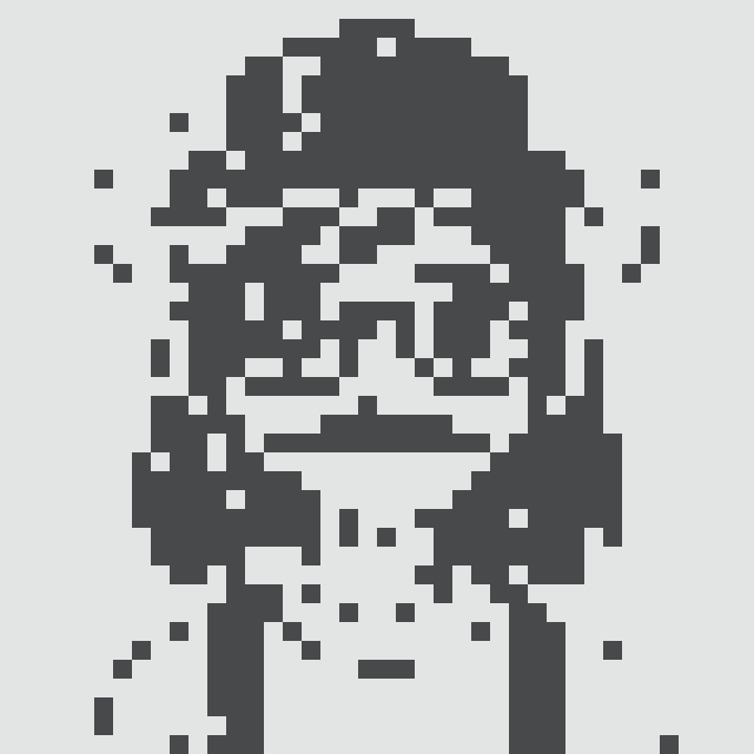 A pixelated black-and-white portrait of a hooded figure, which serves as the visual representation for Normie #4742, an NFT purchased for 0.412 ETH.