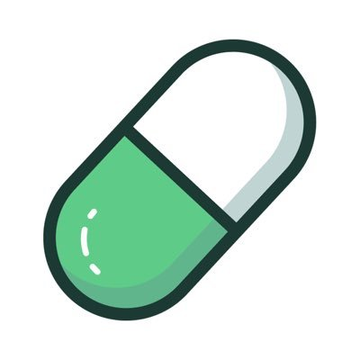 The image shows a green and white capsule pill icon. It doesn't contain any text or numbers, but metaphorically represents the "pill" of crypto/DeFi—fitting the post's theme about how fast attention and activity shift onchain, much like taking a dose of something potent.