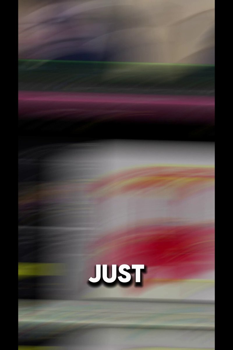 urn of pink and red liquid, blurred background, text reading "Just"