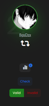 The image shows a social media screen with a person's profile picture and a message saying "RGS Dzx YOU WON THE $350 BTC GIVEAWAY! Please upload a photo of you receiving the balance as proof you actually got it and tag me in it too". The screen has multiple buttons including "Check", "Validd" (for verifying), and "Invaid", suggesting that there might be a contest or challenge taking place. The focus on these details indicates that this post is related to a social media giveaway or contest, possibly involving money or rewards for users who participate in a photo challenge, share their account details, or receive specific items from the winner.