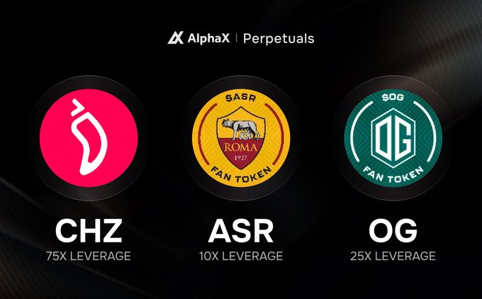 The image features three logos arranged vertically against a black background. Each logo represents a cryptocurrency or trading platform, with one labeled "Chz", another as "ASR", and the third one labeled "OG". The logos are displayed in white text on a dark-colored background, making them stand out prominently. The focus of this image is to showcase these three prominent logos related to cryptocurrency trading, highlighting the different platforms available for traders to follow.