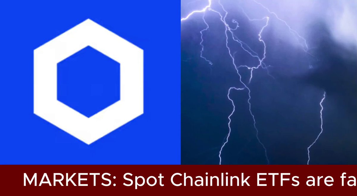 The image shows a striking comparison between a large hexagon-shaped logo representing the Ethereum cryptocurrency and a sky filled with bolts of lightning. The logos are positioned side by side, creating an impactful visual connection between the digital world represented by the code and the powerful natural phenomenon depicted in the background.