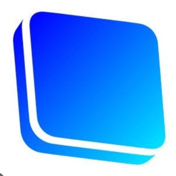 The image shows the blue gradient Coinbase Wallet app icon. The post relates to the image as it announces the rebrand of Base App to Coinbase Wallet, with the icon representing the newly renamed application.
