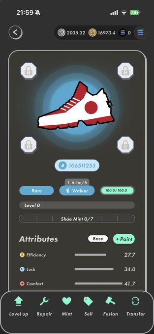 The image shows a phone screen displaying an app called "Shoe Match" with a red shoe as its main feature. The app has a rating system, allowing users to rate their shoes based on comfort or style. It also provides information about the shoe's attributes and allows users to rate other shoes in the same category. The post mentions that there is a sale going on for this particular app, which could be an indication of its popularity among users who are interested in finding the perfect pair of shoes.

The image focuses on the main feature of the app, the red shoe, and does not provide any additional information about other aspects or features of the app.