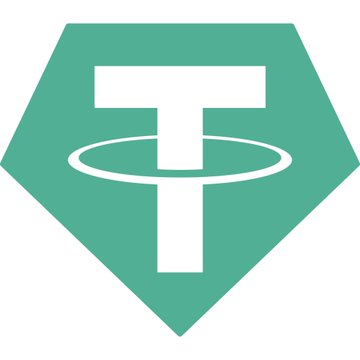 The image shows the logo for Tether (USDT), a stablecoin whose transactions are being audited by Thailand's central bank and SEC to combat illicit finance. This crackdown coincides with a significant drop in large cash withdrawals in Thailand.