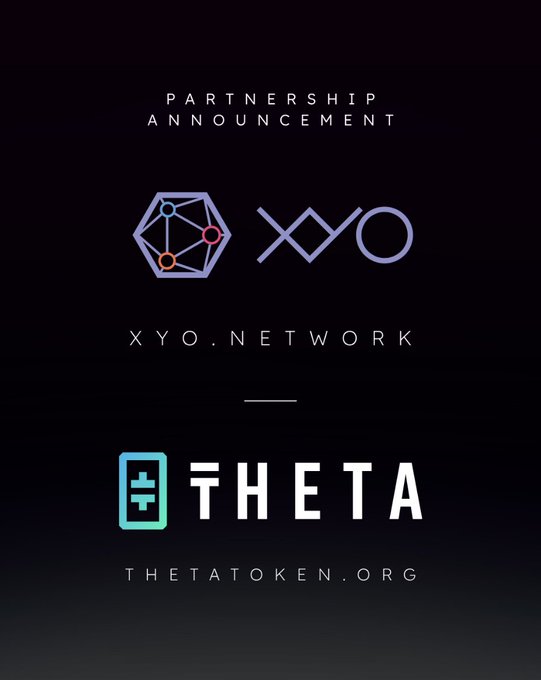 The image features a black background with white text that reads " Partnership Announcement $ xoyo . network $ xoyo . network $ xoyo #crypto #ai $ btc". The text is arranged in a way that makes it easy for viewers to understand what the image is promoting.