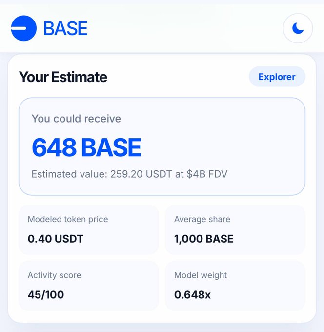 The image features a screenshot of an app called "base-checker" that displays detailed information about various metrics, such as model weight, balance, and activity score. Based on this description, the app seems useful for users who want to track their cryptocurrency transactions or investments closely. The image also includes a caption that says "Check thử con vợ @base kìa ae :)) base-checker-gray.vercel.app Mấy chục txs mà thì cũng tạm ổn nhưng có vẻ éo đân bòn trong luận". This information could help users better understand the app's functionality and features, allowing them to make more informed decisions regarding their cryptocurrency investments.