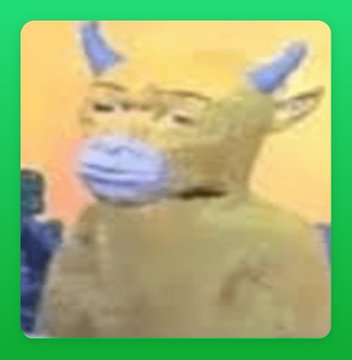 The picture shows a crudely photoshopped llama with a cartoonish blue surgical mask superimposed on its face. It relates to the post as a meme-style illustration of the "$牛来" prediction market traders are watching, with the masked llama likely representing "Hood Llama" or a similar meme token persona being bet on to hit a $100M market cap.