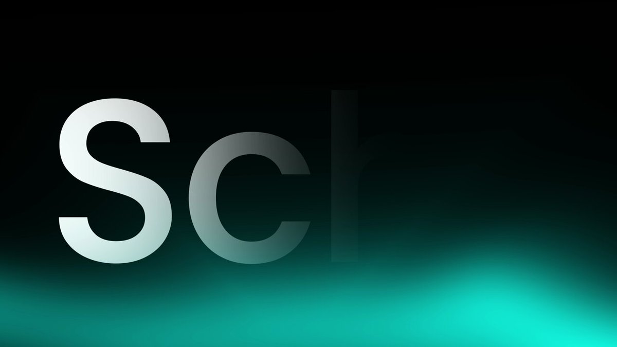 The image features a large block of text with the word "SCH" written in white letters against a black background, which appears to be floating or shimmering due to a gradient effect. The surrounding area has a blue tint that gives it an ethereal appearance. The image also contains some text that reads "School never handed you the manual for how money actually works. Financial intelligence, capital markets, real estate, blockchain, AI". This text is positioned above and below the word "SCH", creating a sense of depth in the image.