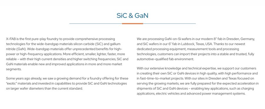 The image features a screenshot of an advertisement or flyer for XFAB, a company based in Germany, which specializes in photonics and power applications. The title of the post reads "$XFAB: Photonics and Power Semi Field with $1.5B Valuation; I'Mstructured it as a long-term investment for my portfolio." The main focus is on the company's ability to stay ahead by investing in European technology players such as SIVE, which do not want to leave their products solely to Asia and America. The post also discusses the importance of staying ahead through strategic investments while paying attention to key EU acts regulating semiconductor applications.
